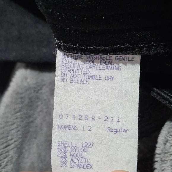 Black Riding Pants Flared Size 12 - Picture 3 of 4